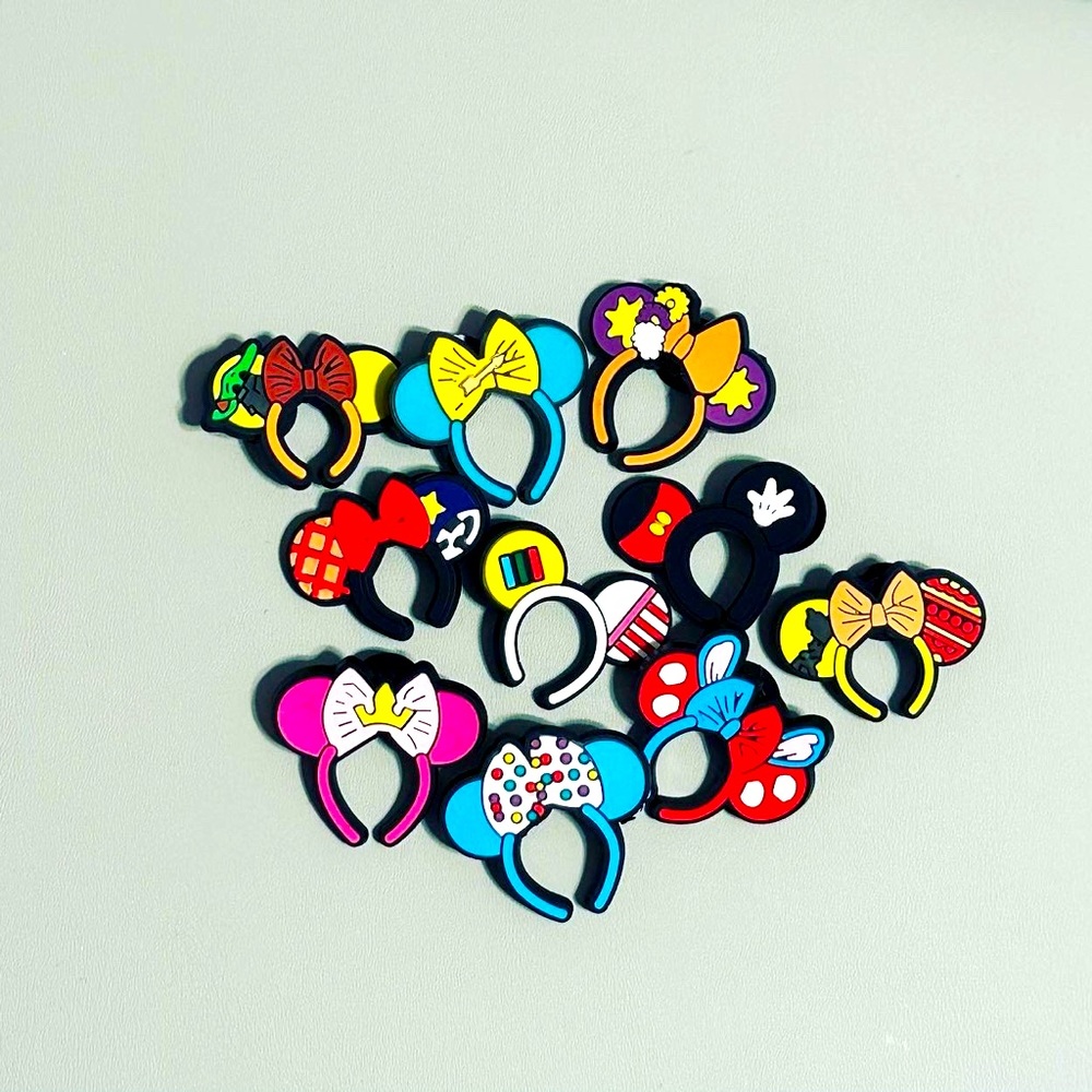 Shoes Charms Jibbitz Croc Disney headbands